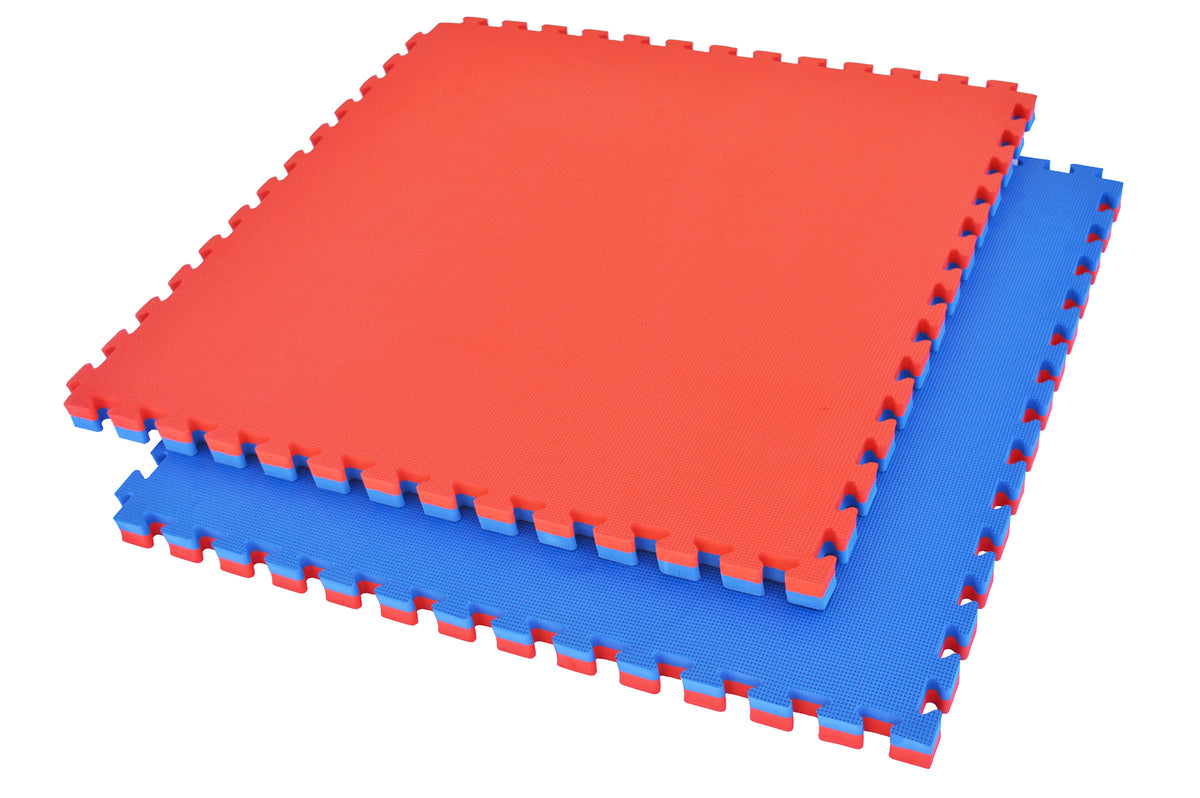 Puzzle Mat 1 inch x 41 inch x 41 inch , Blue/Red – RhingoUSA Wholesale